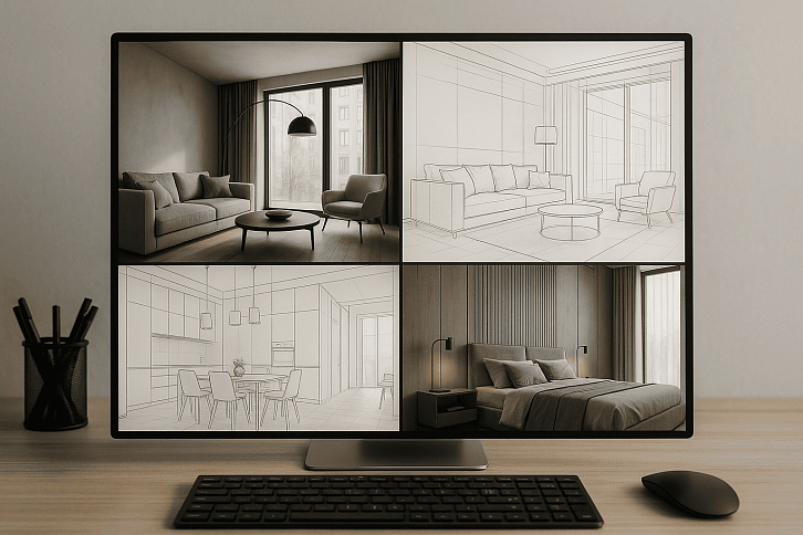 Визуализация и 3D-эскизы: зачем нужны и как помогают избежать сюрпризов на объекте